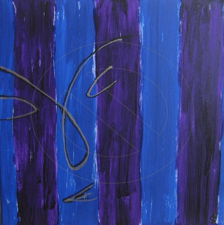 Trilogie blau